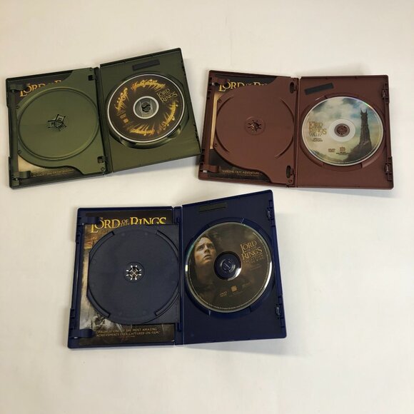 LORD OF THE RINGS Trilogy Fellowship / Two Towers / Return - DVD (Full Screen) - Picture 9 of 13